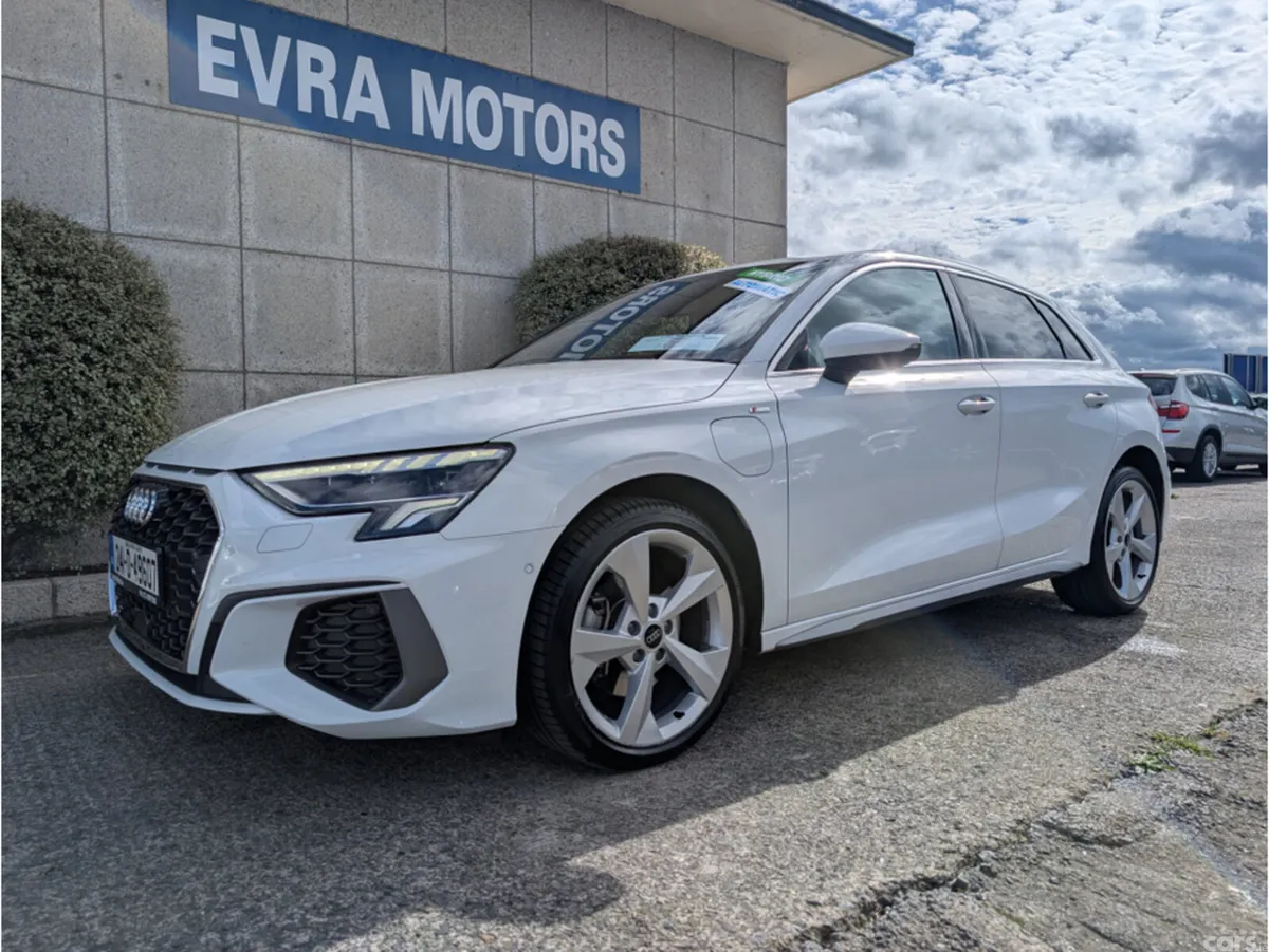 Audi A3 Hatchback, Petrol Plug-in Hybrid, 2024, White