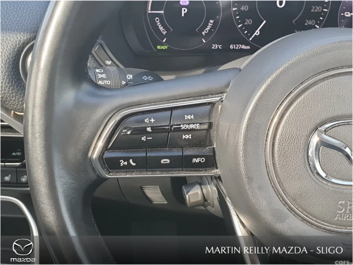 Mazda CX-60 SUV, Petrol Plug-in Hybrid, 2023, Red