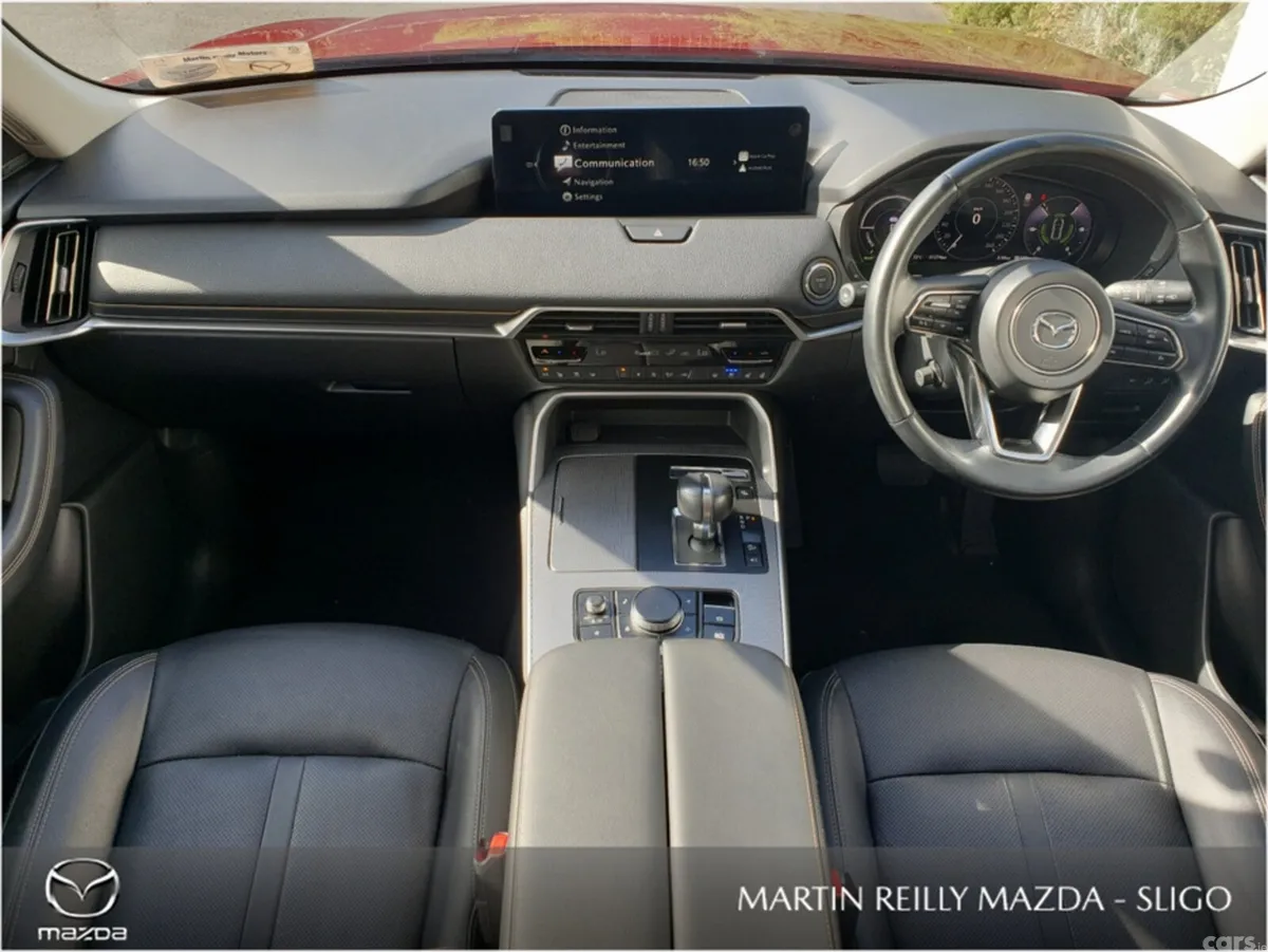 Mazda CX-60 SUV, Petrol Plug-in Hybrid, 2023, Red