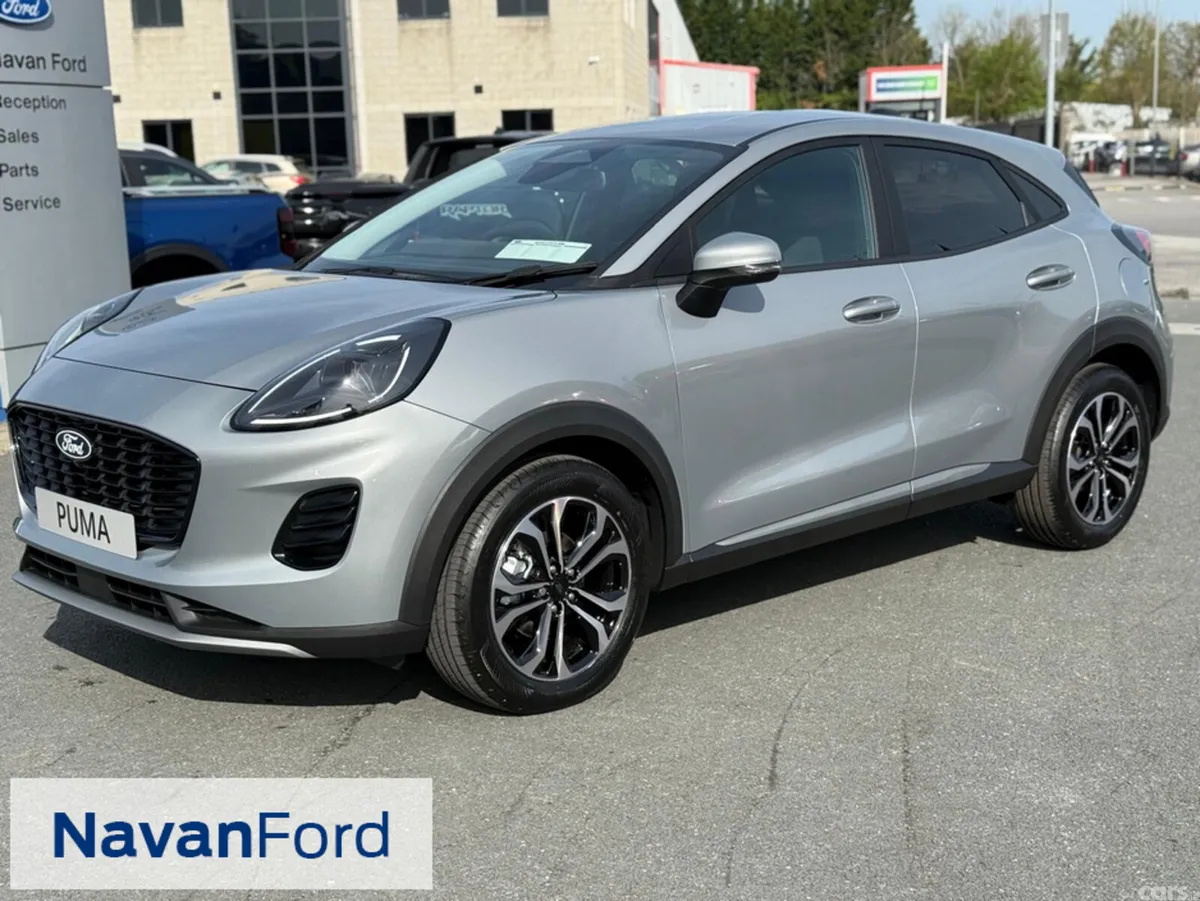 Ford Puma SUV, Petrol Hybrid, 2027, Silver