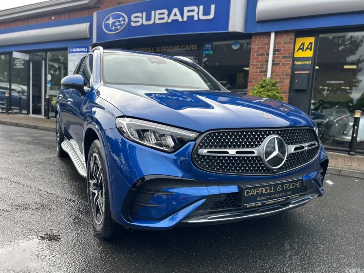 Mercedes-Benz GLC SUV, Petrol Plug-in Hybrid, 2023, Blue