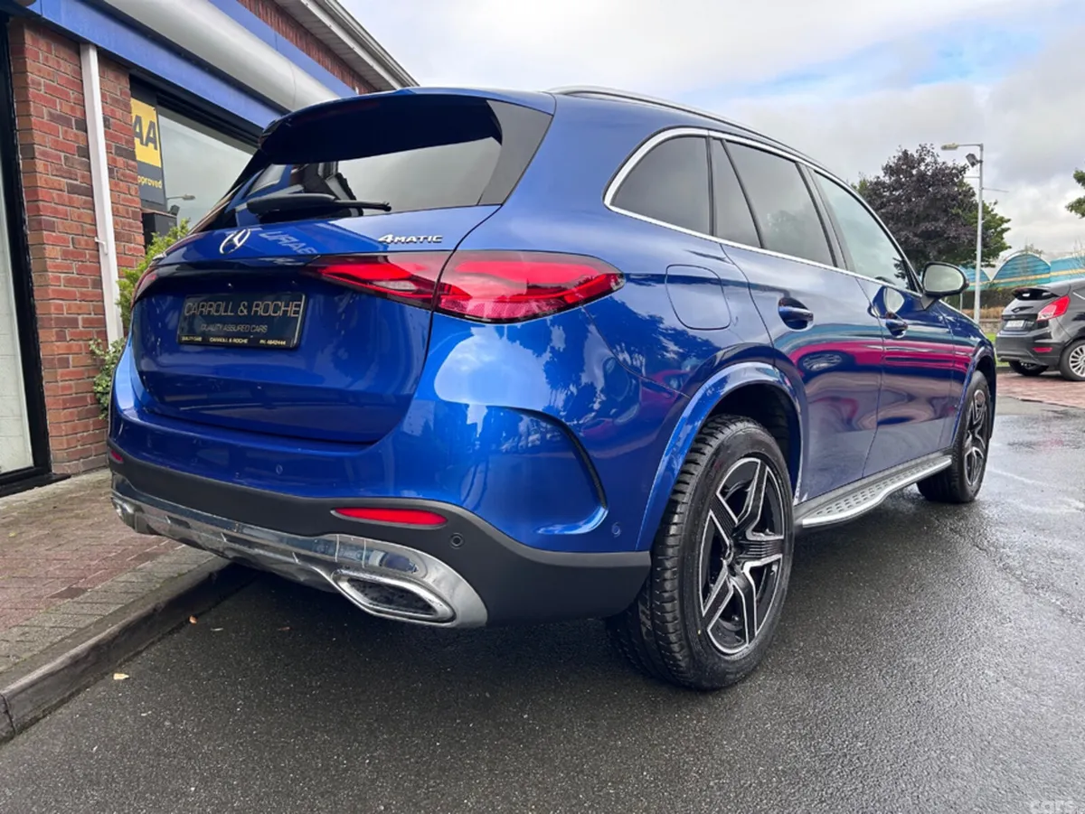 Mercedes-Benz GLC SUV, Petrol Plug-in Hybrid, 2023, Blue