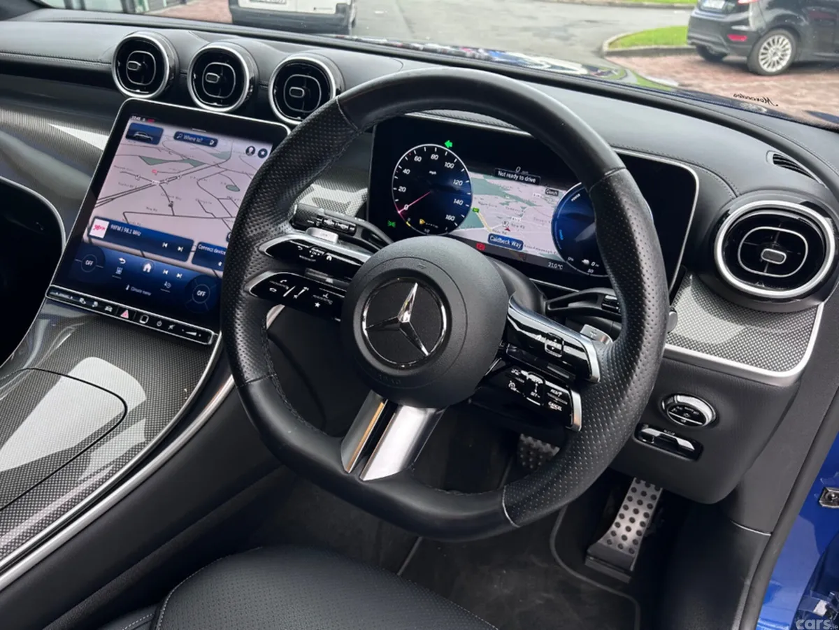 Mercedes-Benz GLC SUV, Petrol Plug-in Hybrid, 2023, Blue