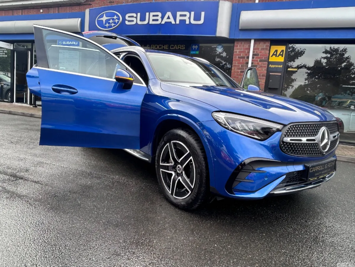 Mercedes-Benz GLC SUV, Petrol Plug-in Hybrid, 2023, Blue