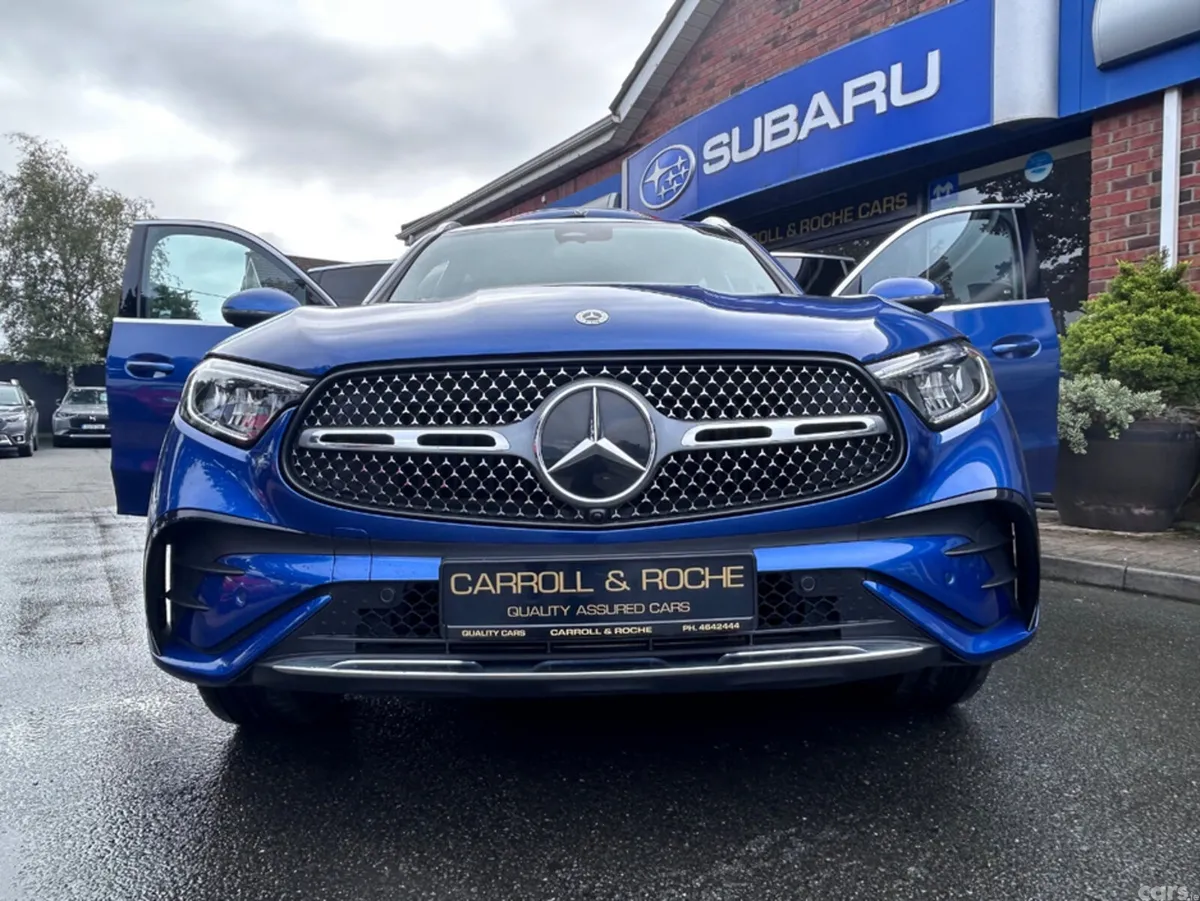 Mercedes-Benz GLC SUV, Petrol Plug-in Hybrid, 2023, Blue