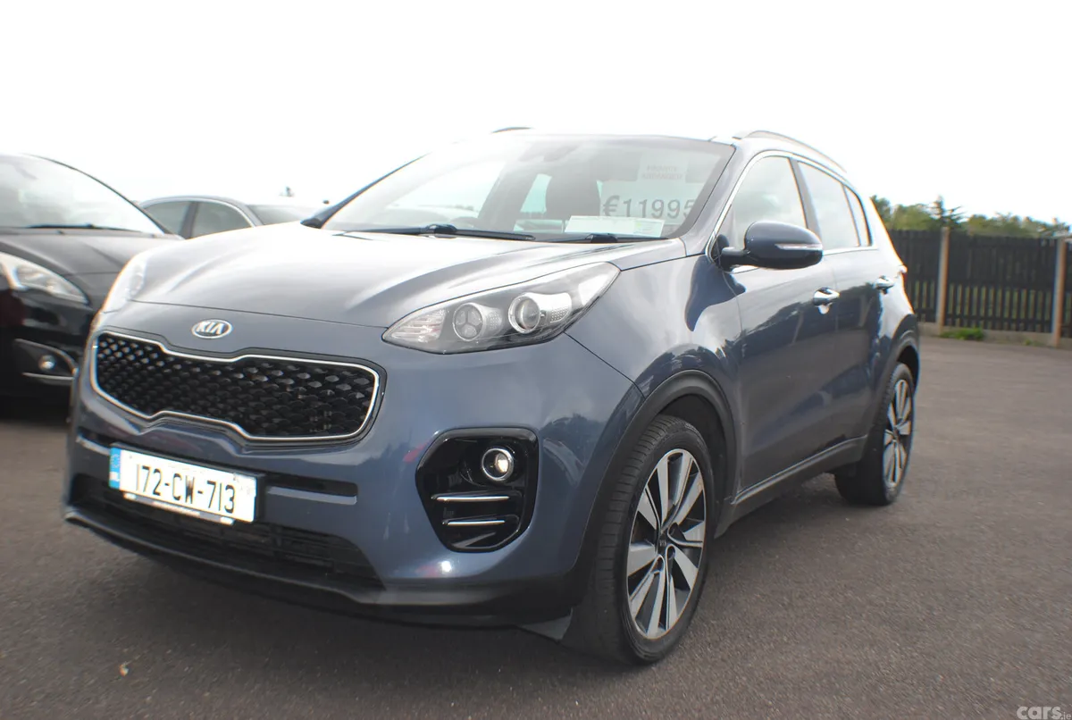 Kia Sportage SUV, Diesel, 2017, Blue