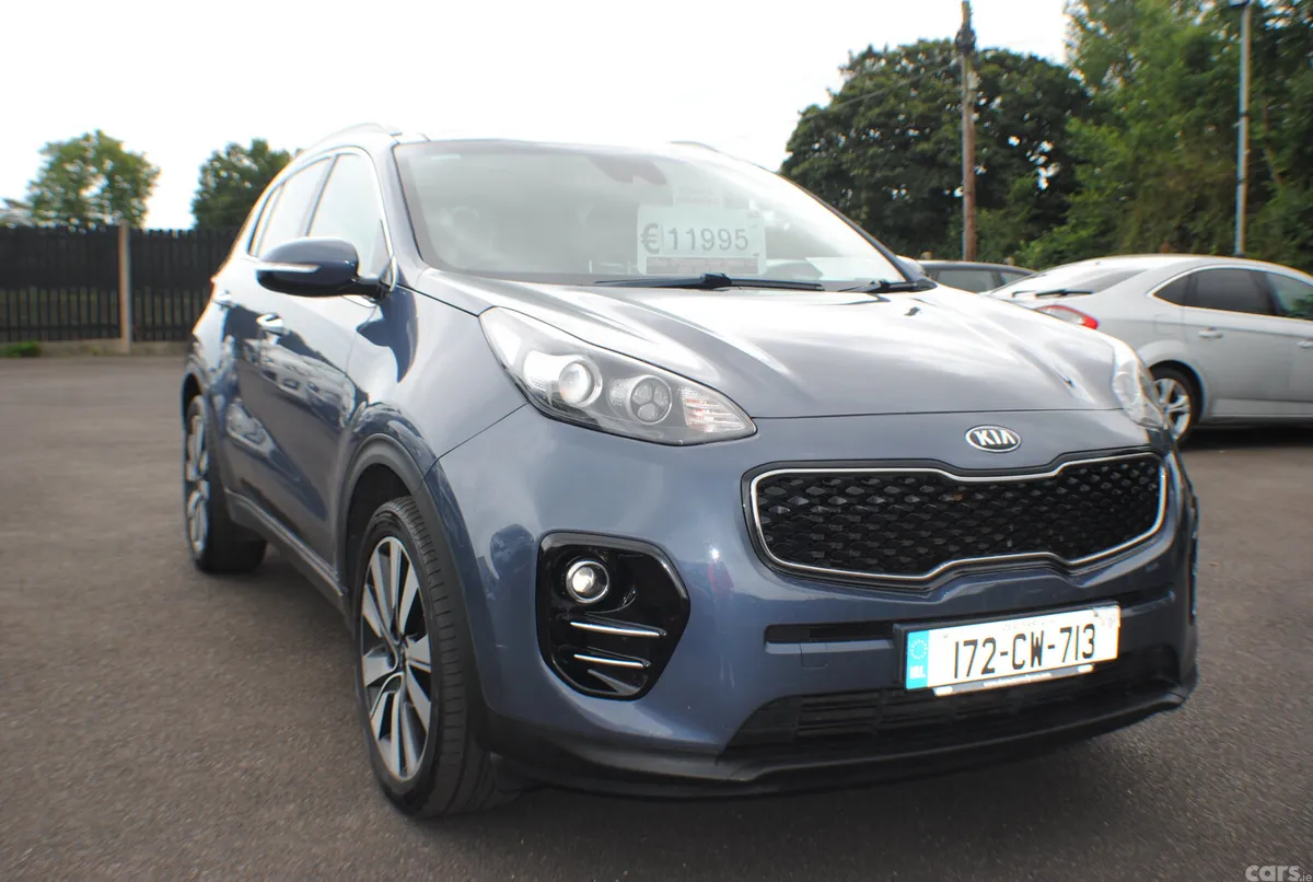 Kia Sportage SUV, Diesel, 2017, Blue