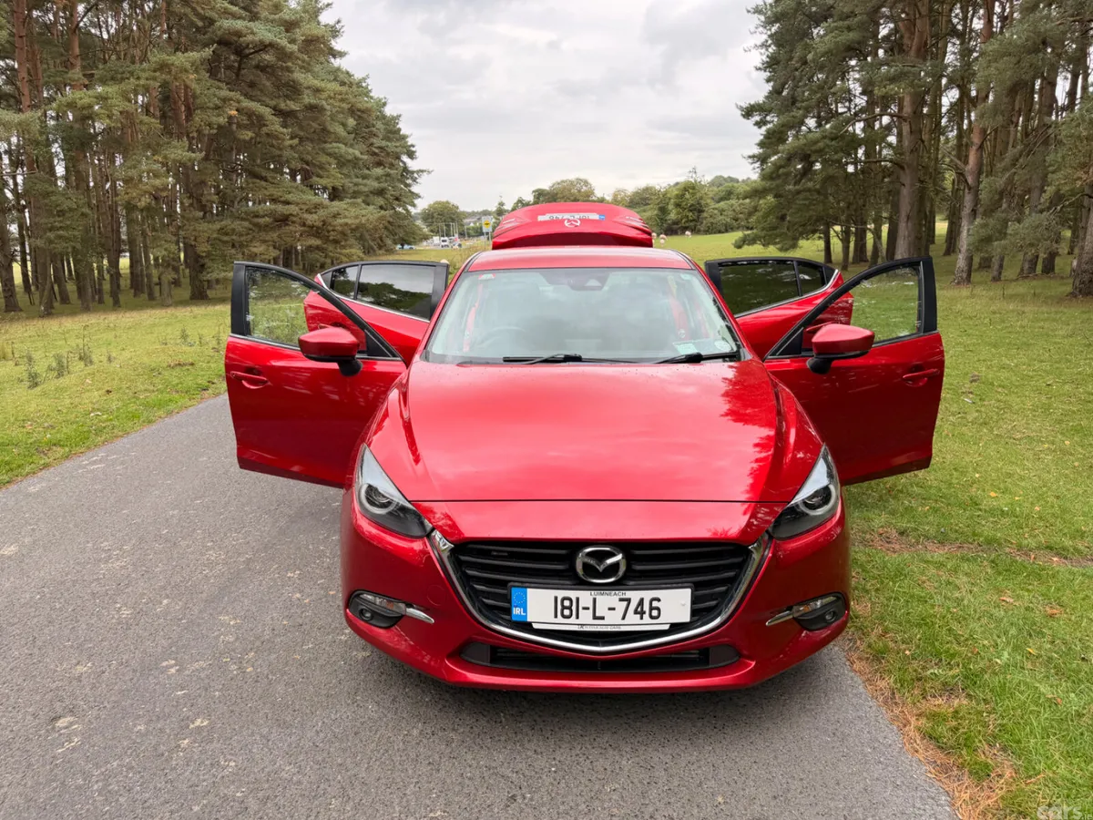 Mazda Mazda3 Saloon, Diesel, 2018, Red