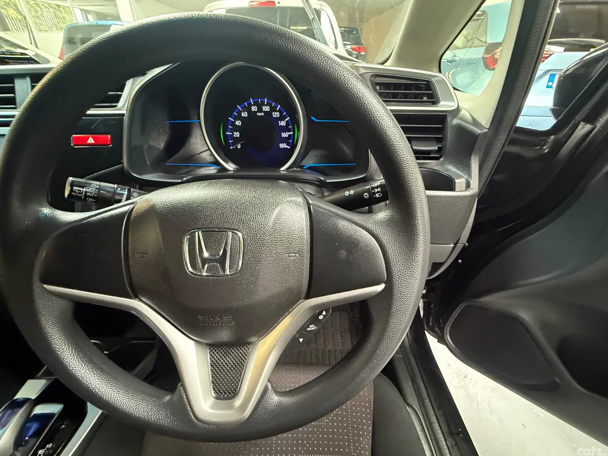 Honda Fit Hatchback, Petrol Hybrid, 2015, Black