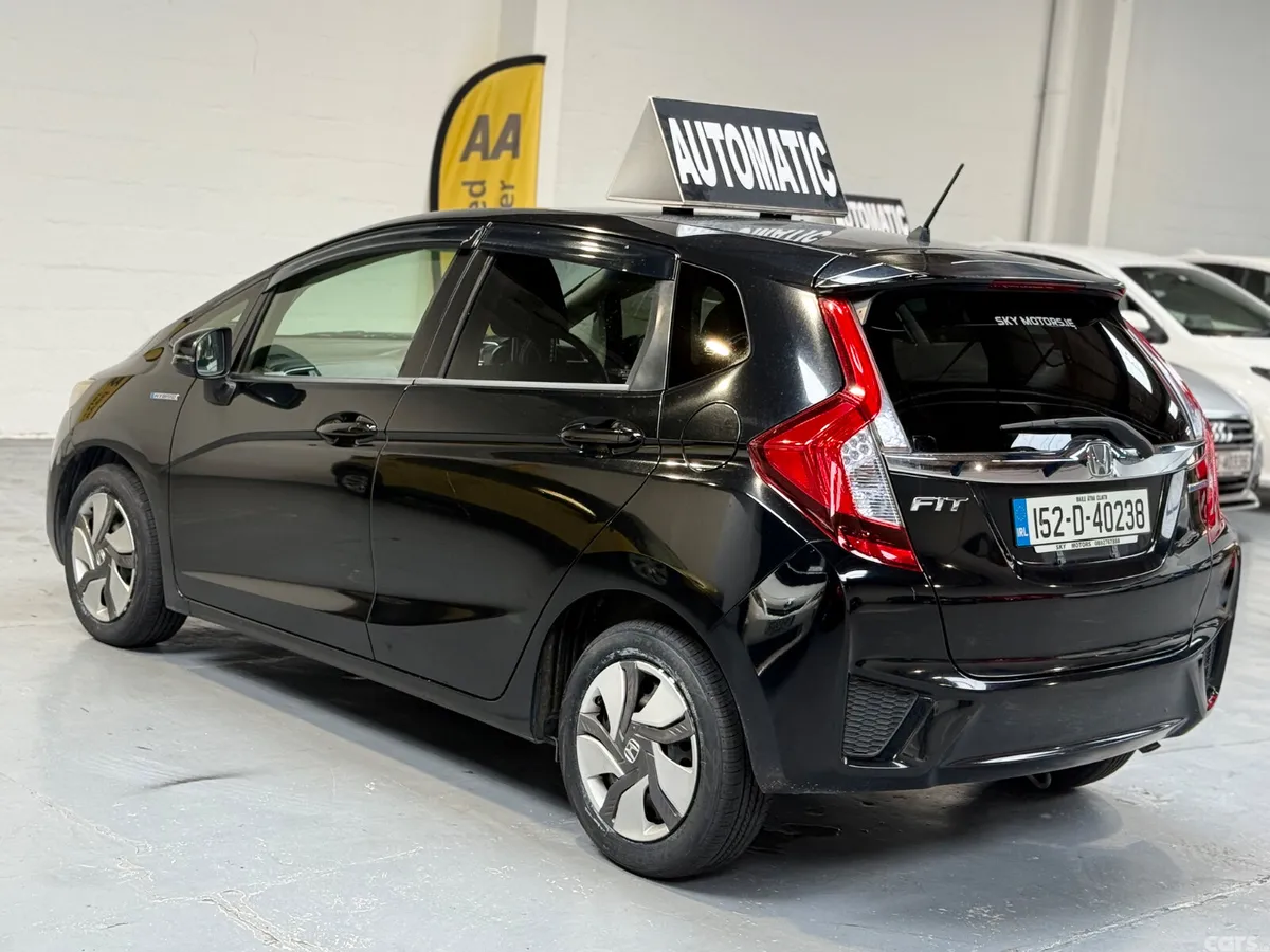 Honda Fit Hatchback, Petrol Hybrid, 2015, Black