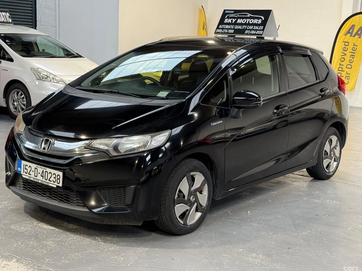 Honda Jazz Hatchback, Petrol Hybrid, 2015, Black