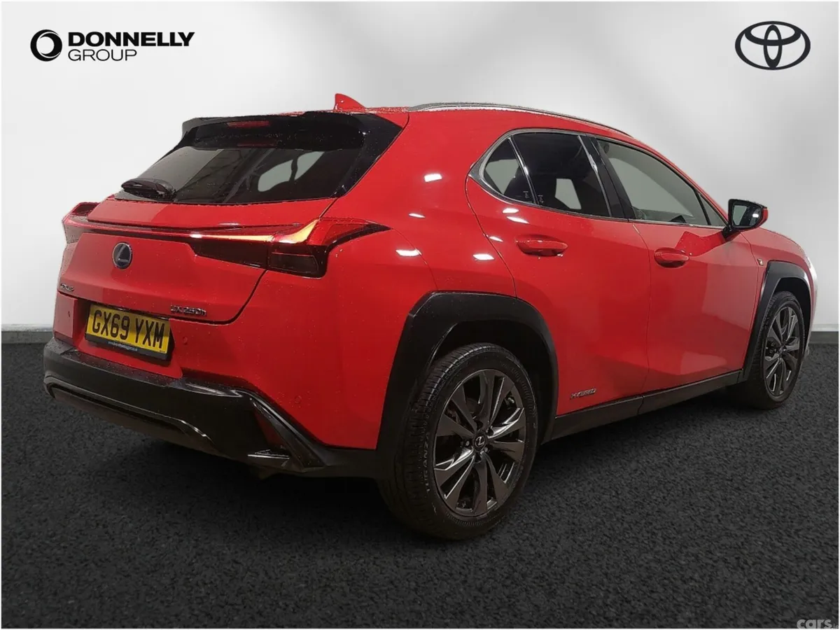 Lexus UX Hatchback, Petrol Hybrid, 2019, Red