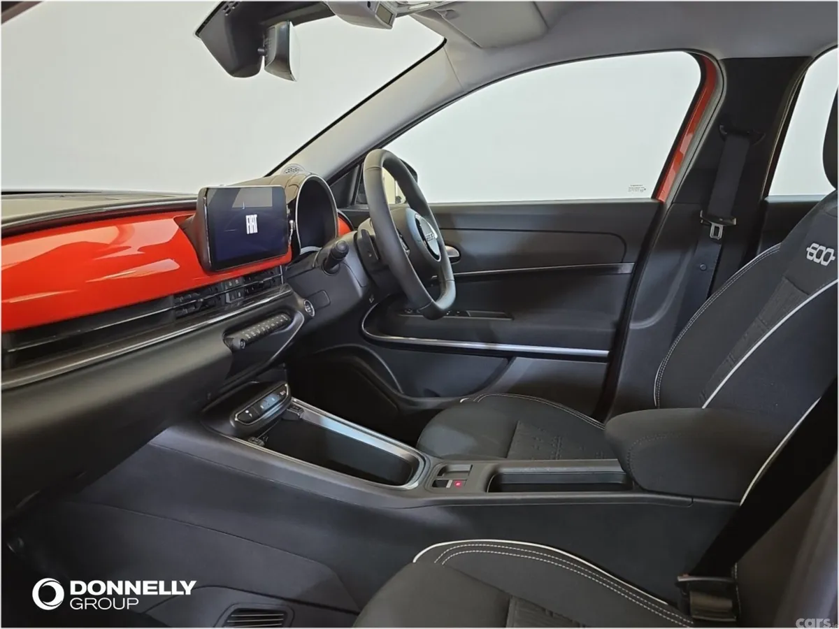 Fiat 600 Hatchback, Petrol, 2025, Orange