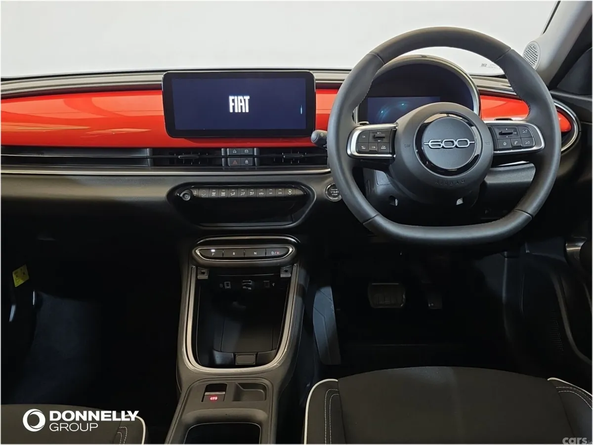 Fiat 600 Hatchback, Petrol, 2025, Orange