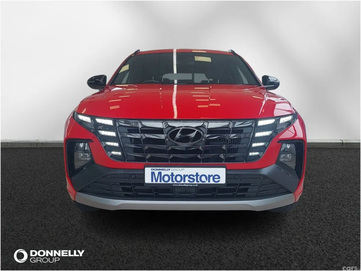 Hyundai Tucson SUV, Petrol Hybrid, 2022, Red