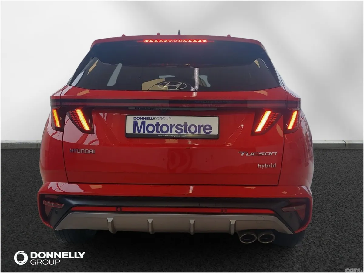 Hyundai Tucson SUV, Petrol Hybrid, 2022, Red