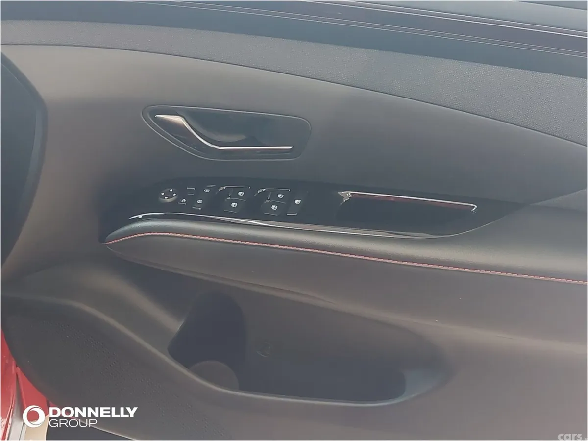 Hyundai Tucson SUV, Petrol Hybrid, 2022, Red