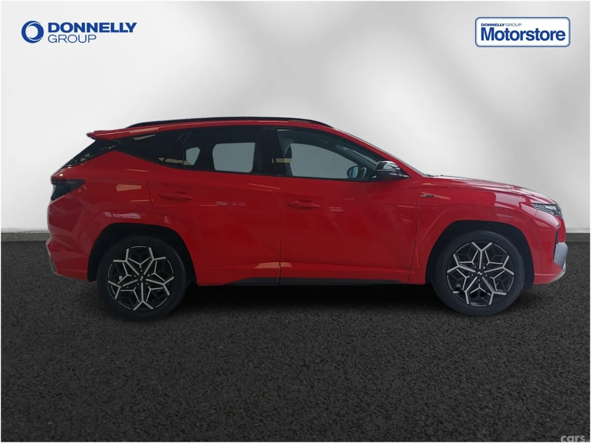 Hyundai Tucson SUV, Petrol Hybrid, 2022, Red