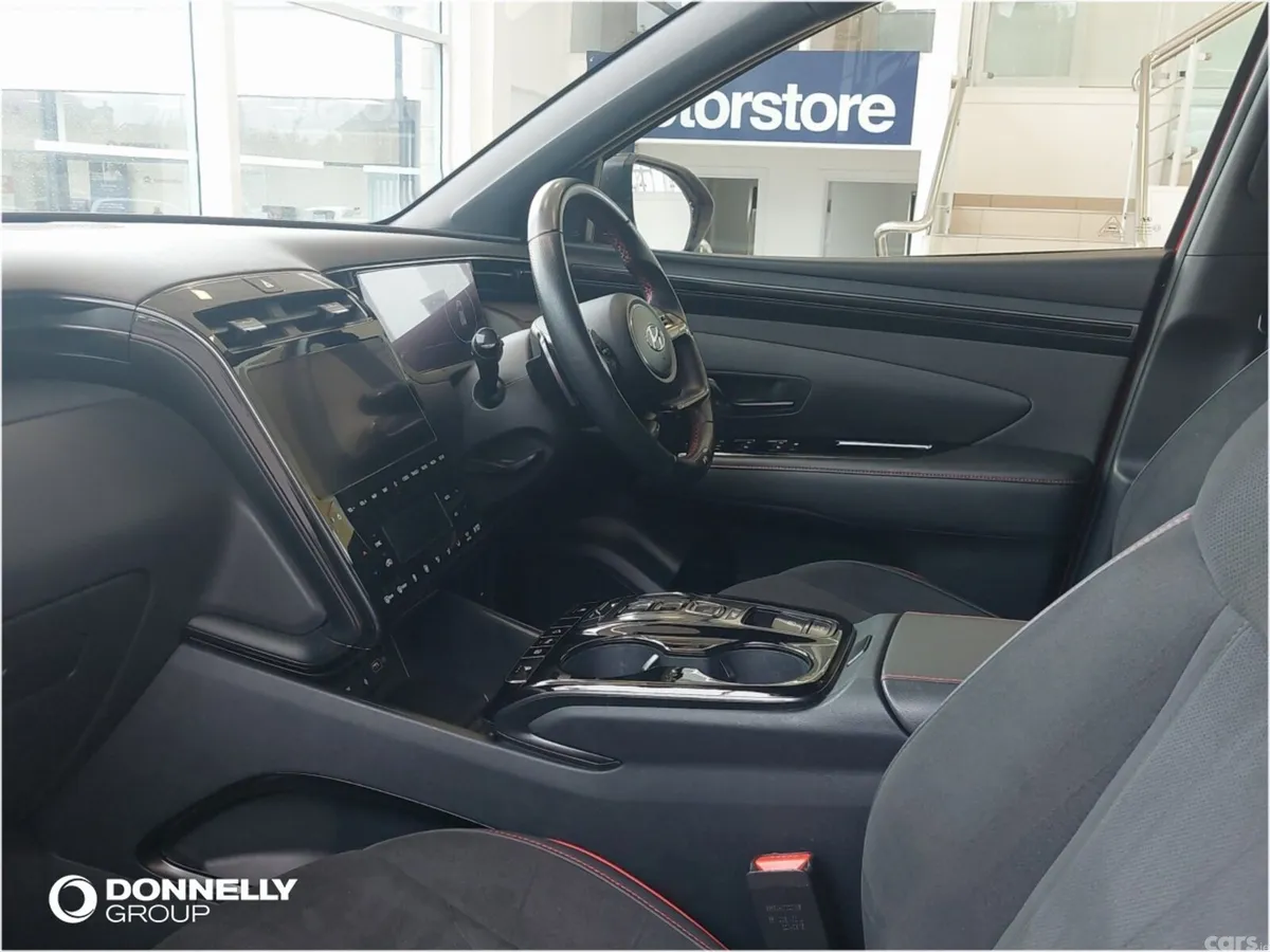 Hyundai Tucson SUV, Petrol Hybrid, 2022, Red