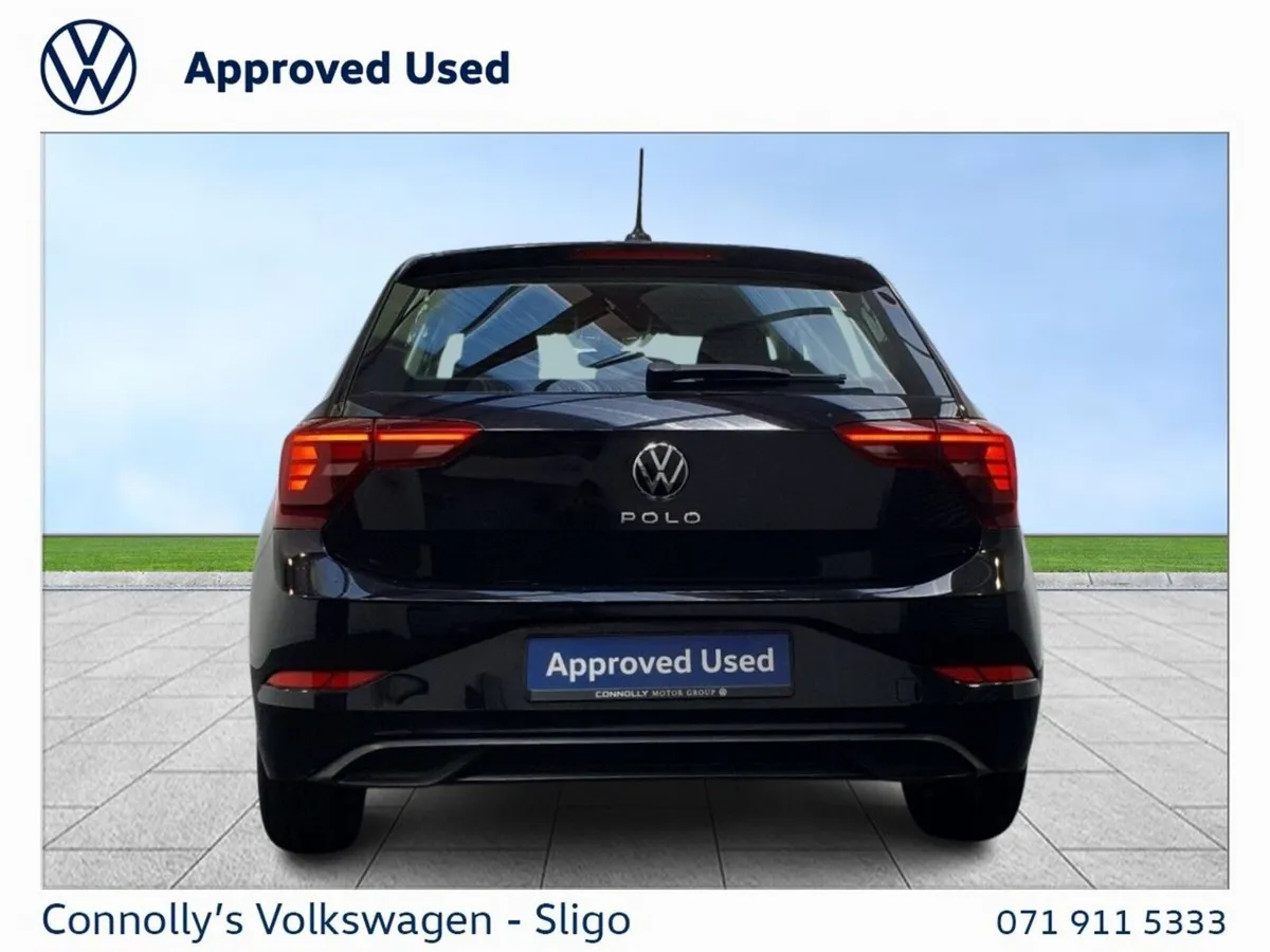 Volkswagen Polo Hatchback, Petrol, 2023, Black