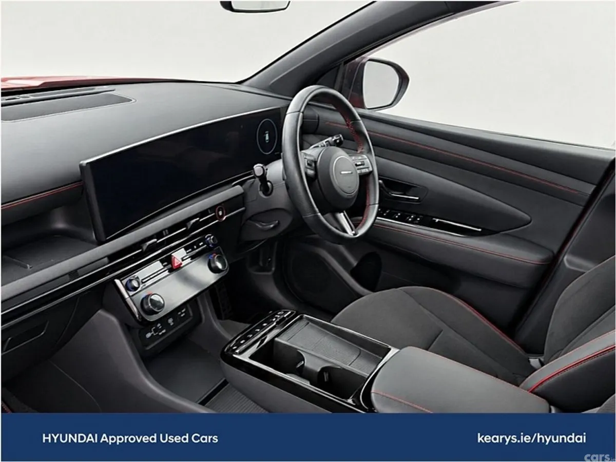 Hyundai Tucson SUV, Petrol Plug-in Hybrid, 2024, Red