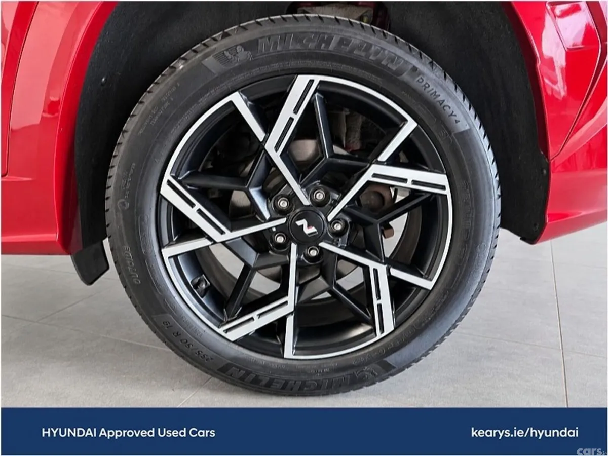 Hyundai Tucson SUV, Petrol Plug-in Hybrid, 2024, Red