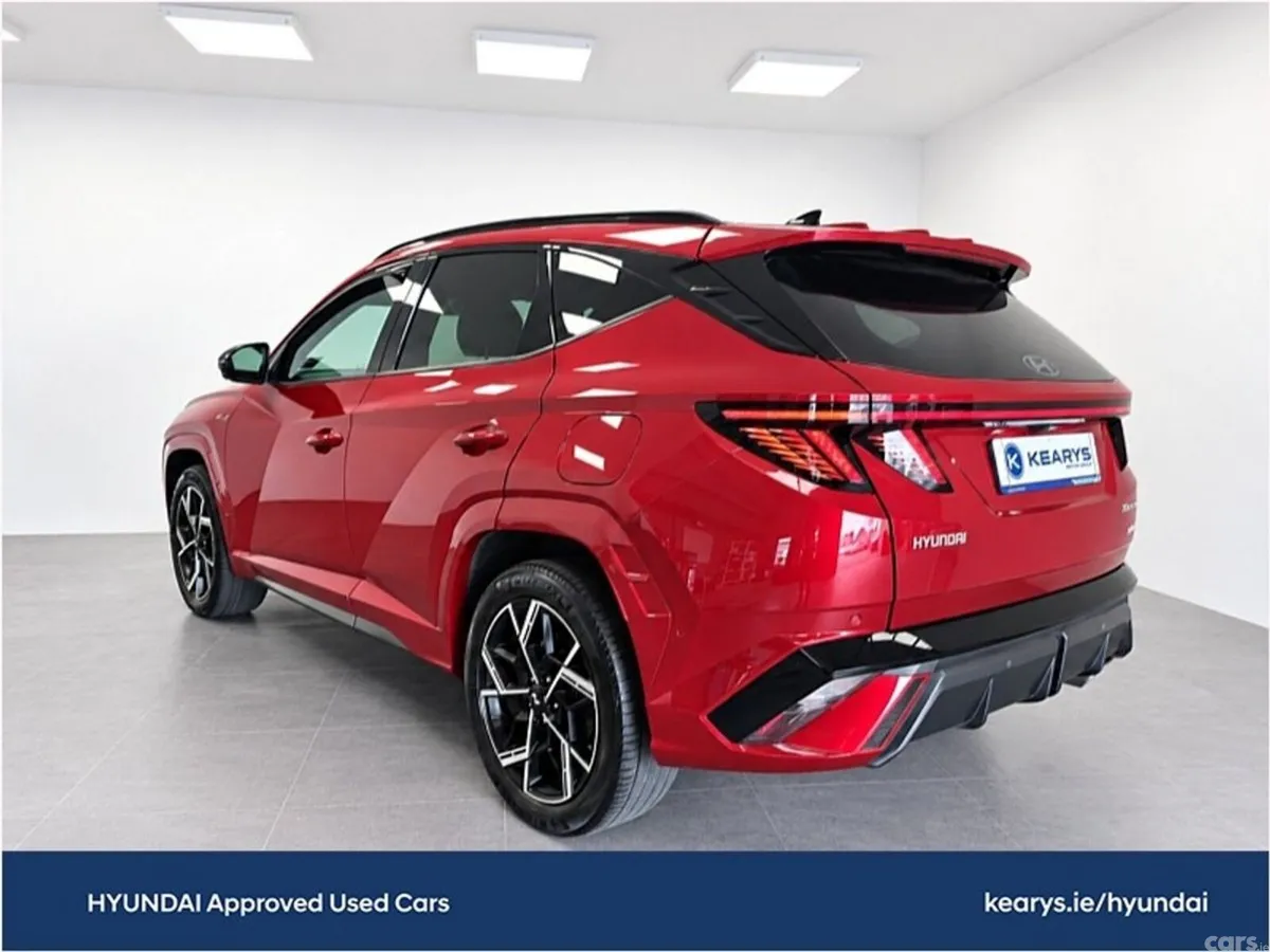 Hyundai Tucson SUV, Petrol Plug-in Hybrid, 2024, Red