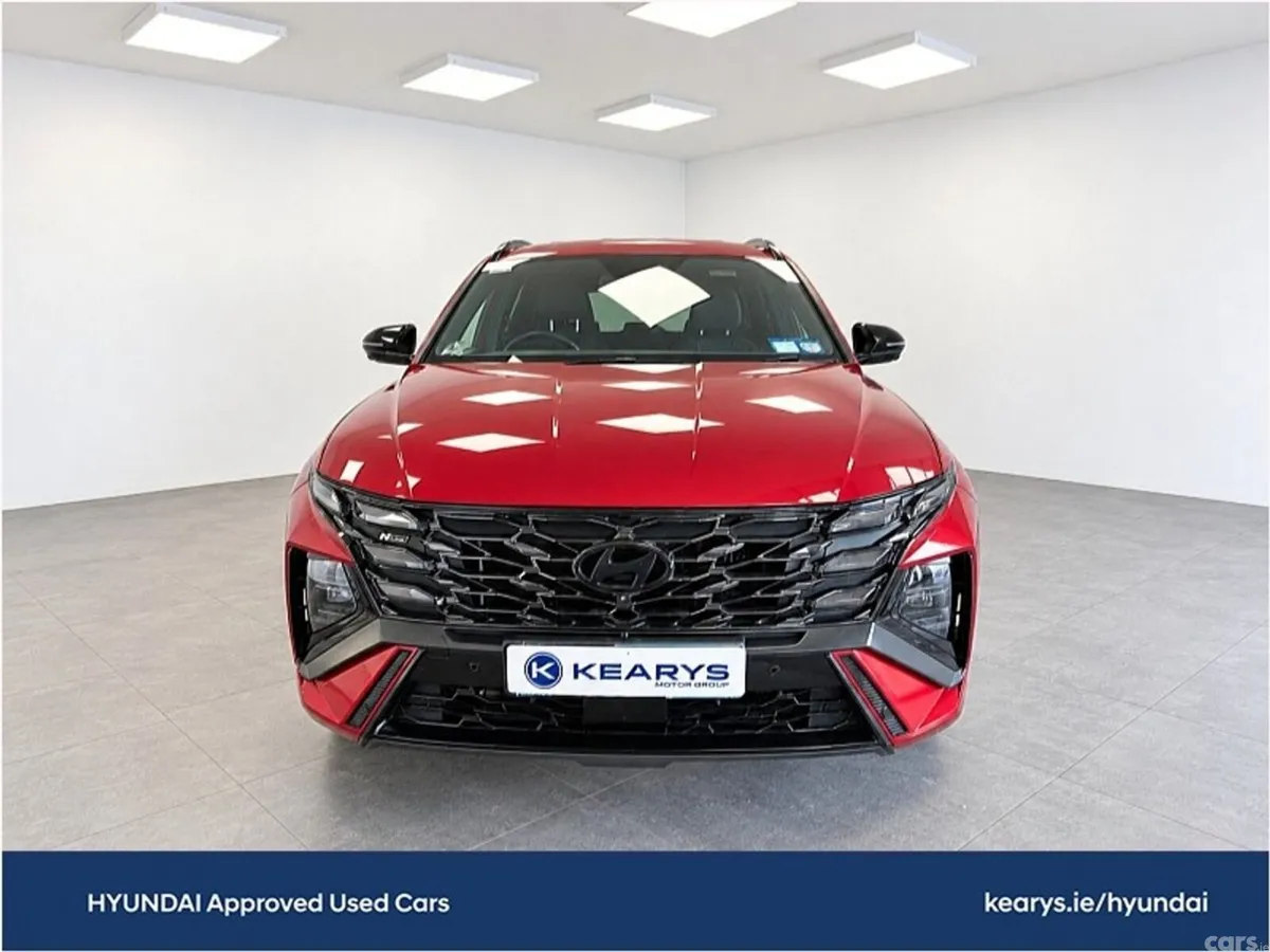 Hyundai Tucson SUV, Petrol Plug-in Hybrid, 2024, Red