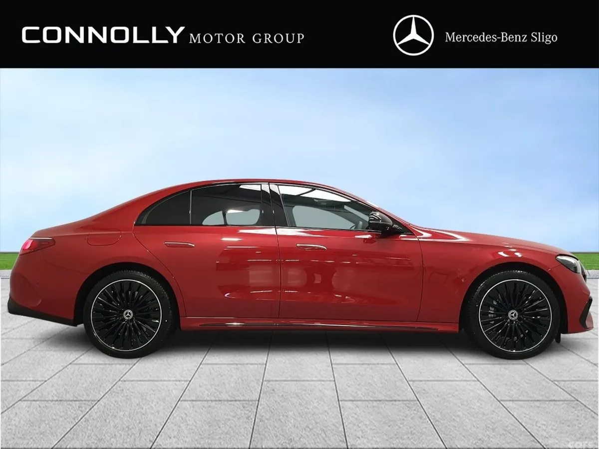 Mercedes-Benz E-Class Saloon, Diesel Plug-in Hybrid, 2026, Red
