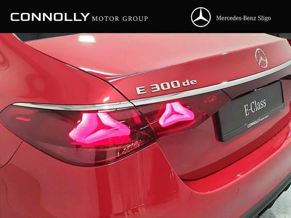 Mercedes-Benz E-Class Saloon, Diesel Plug-in Hybrid, 2026, Red