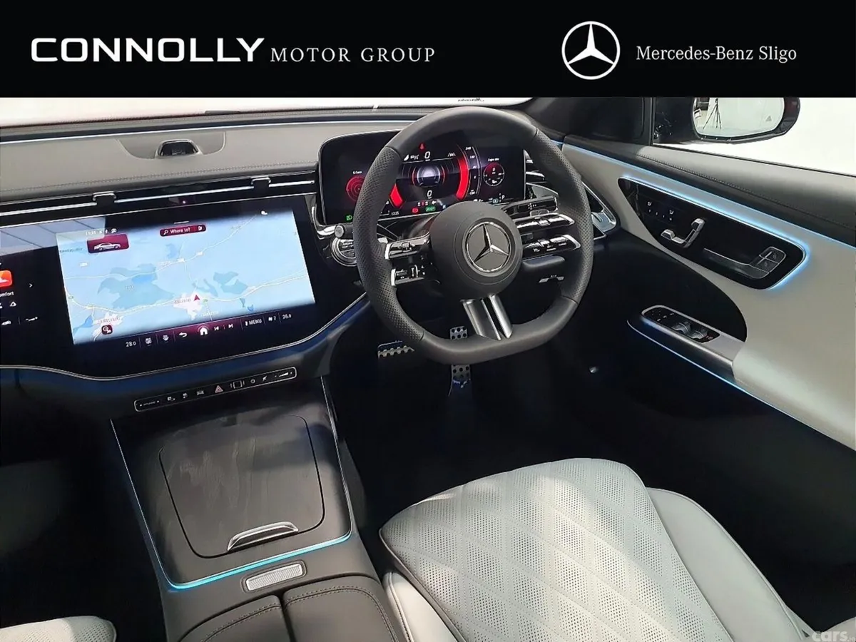Mercedes-Benz E-Class Saloon, Diesel Plug-in Hybrid, 2026, Red