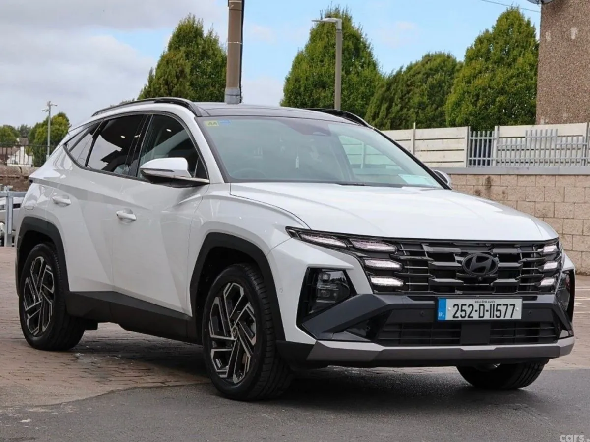 Hyundai Tucson SUV, Petrol Plug-in Hybrid, 2025, White