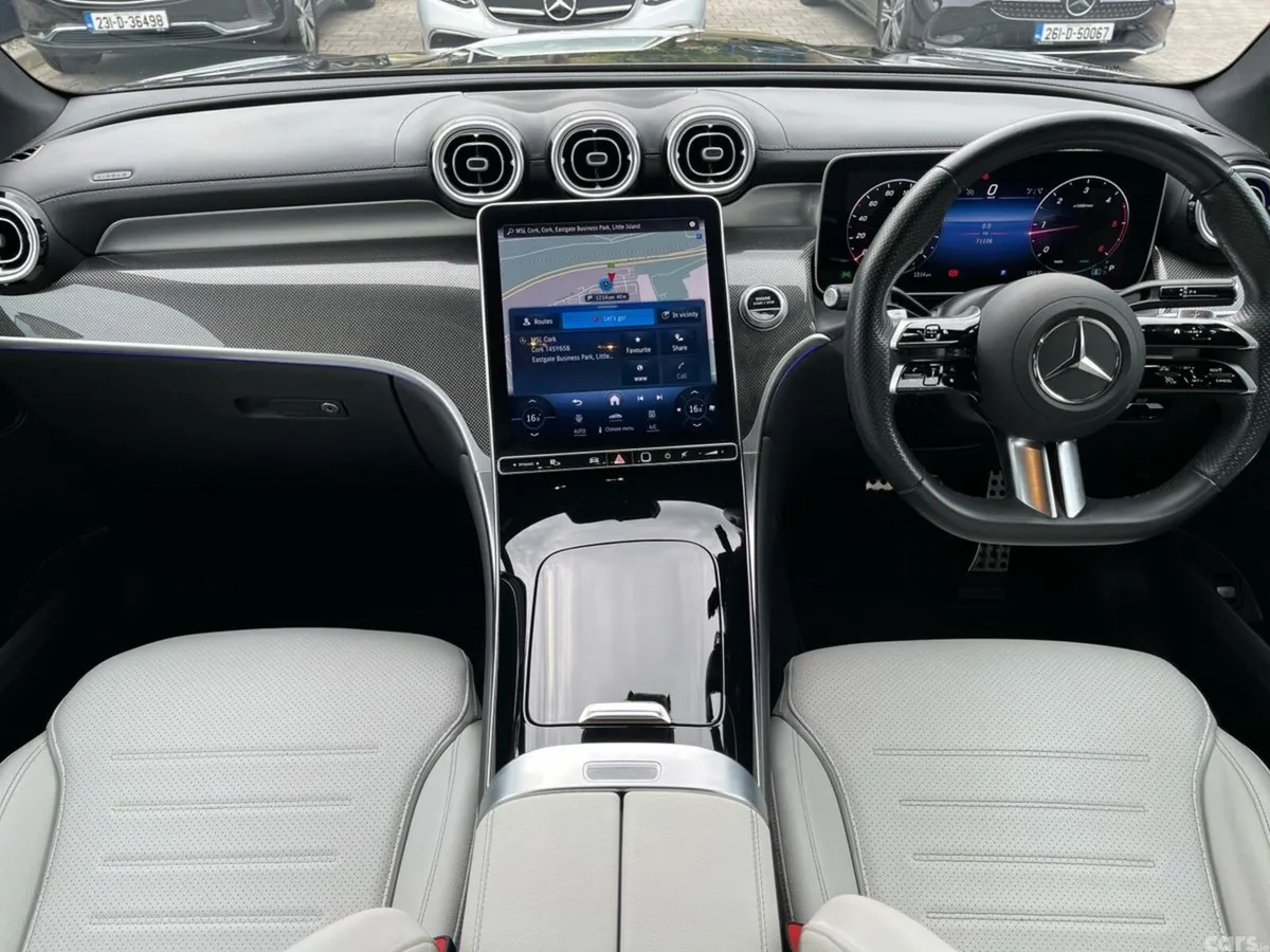 Mercedes-Benz GLC SUV, Diesel Hybrid, 2024, Black