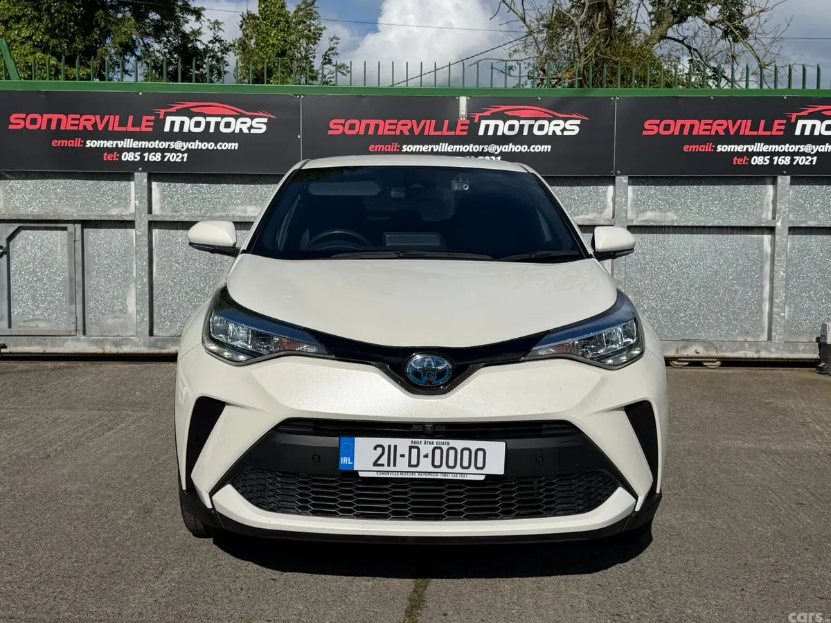 Toyota C-HR Hatchback, Petrol Hybrid, 2021, White