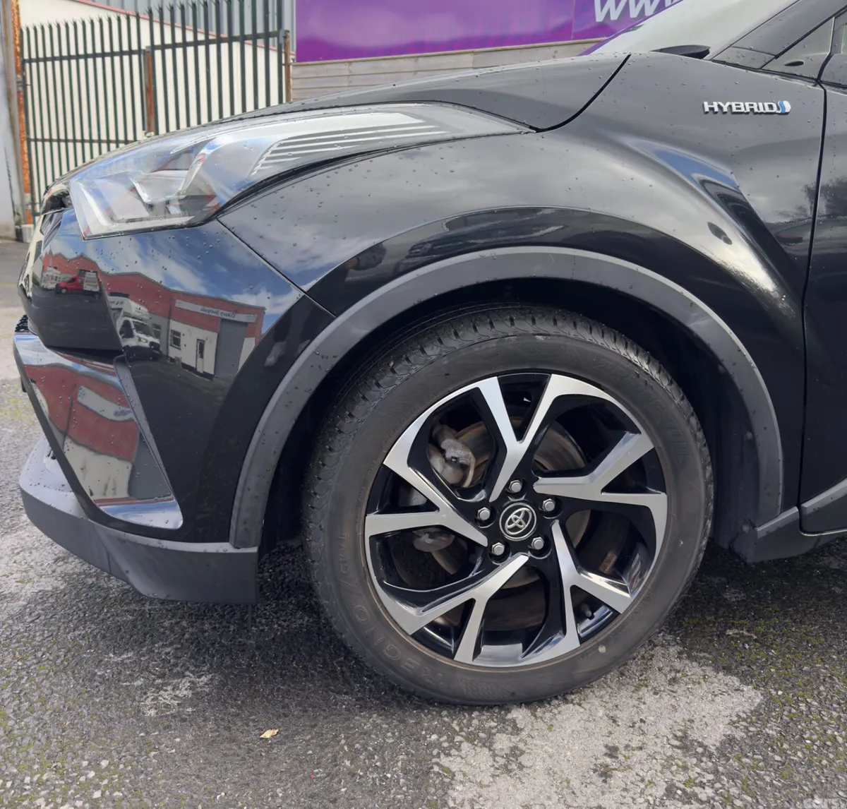 Toyota C-HR SUV, Petrol Hybrid, 2018, Black