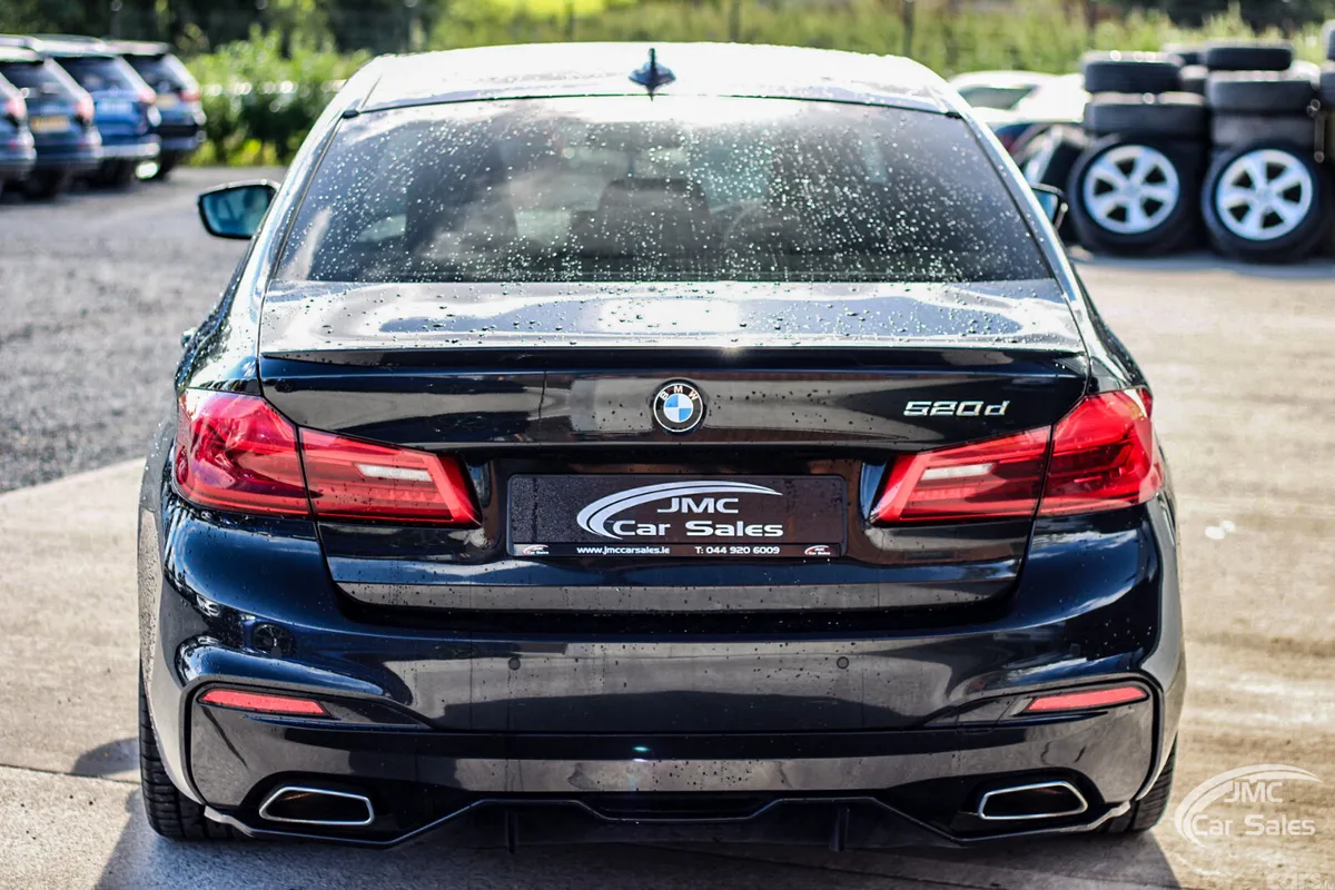 BMW 5-Series Saloon, Diesel, 2018, Black