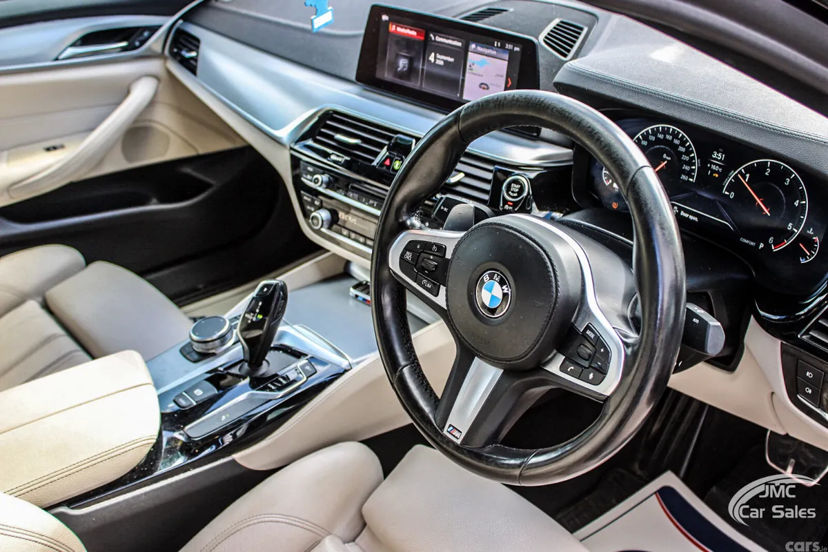 BMW 5-Series Saloon, Diesel, 2018, Black