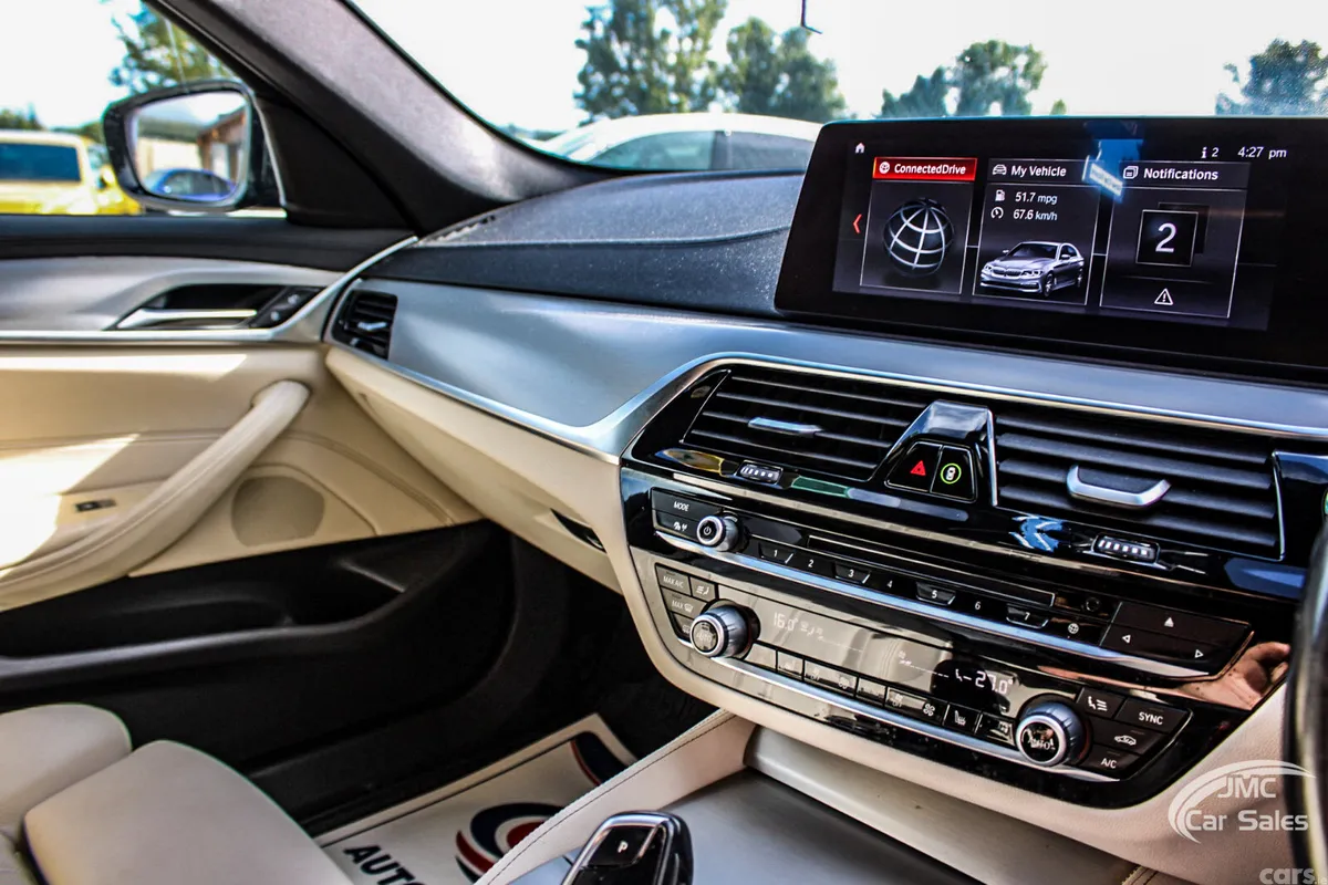 BMW 5-Series Saloon, Diesel, 2018, Black