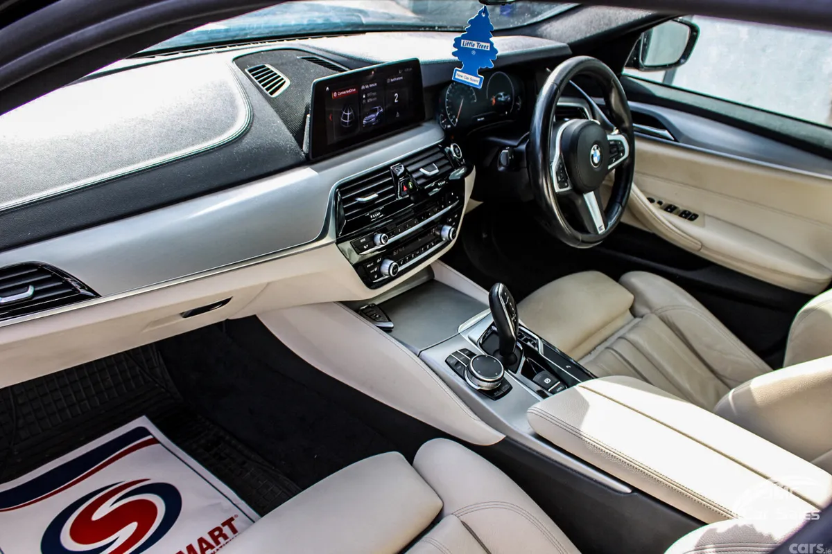 BMW 5-Series Saloon, Diesel, 2018, Black