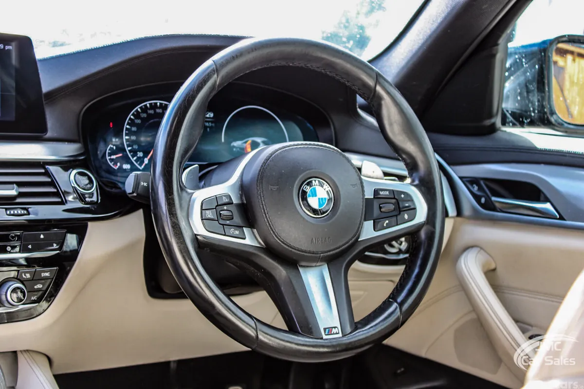 BMW 5-Series Saloon, Diesel, 2018, Black