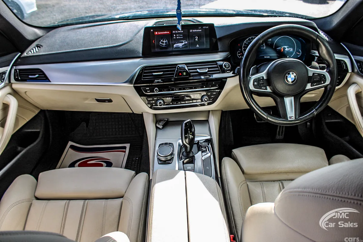 BMW 5-Series Saloon, Diesel, 2018, Black