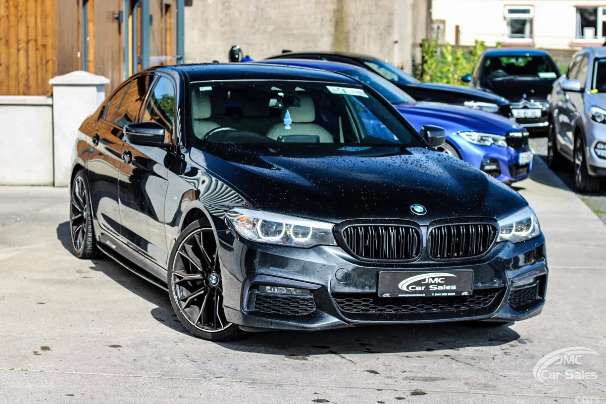 BMW 5-Series Saloon, Diesel, 2018, Black
