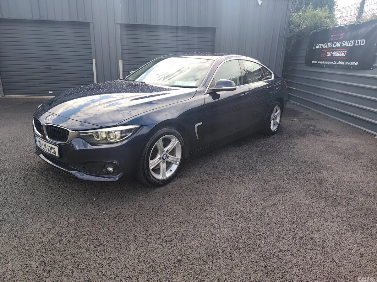 BMW 4-Series Saloon, Diesel, 2018, Blue