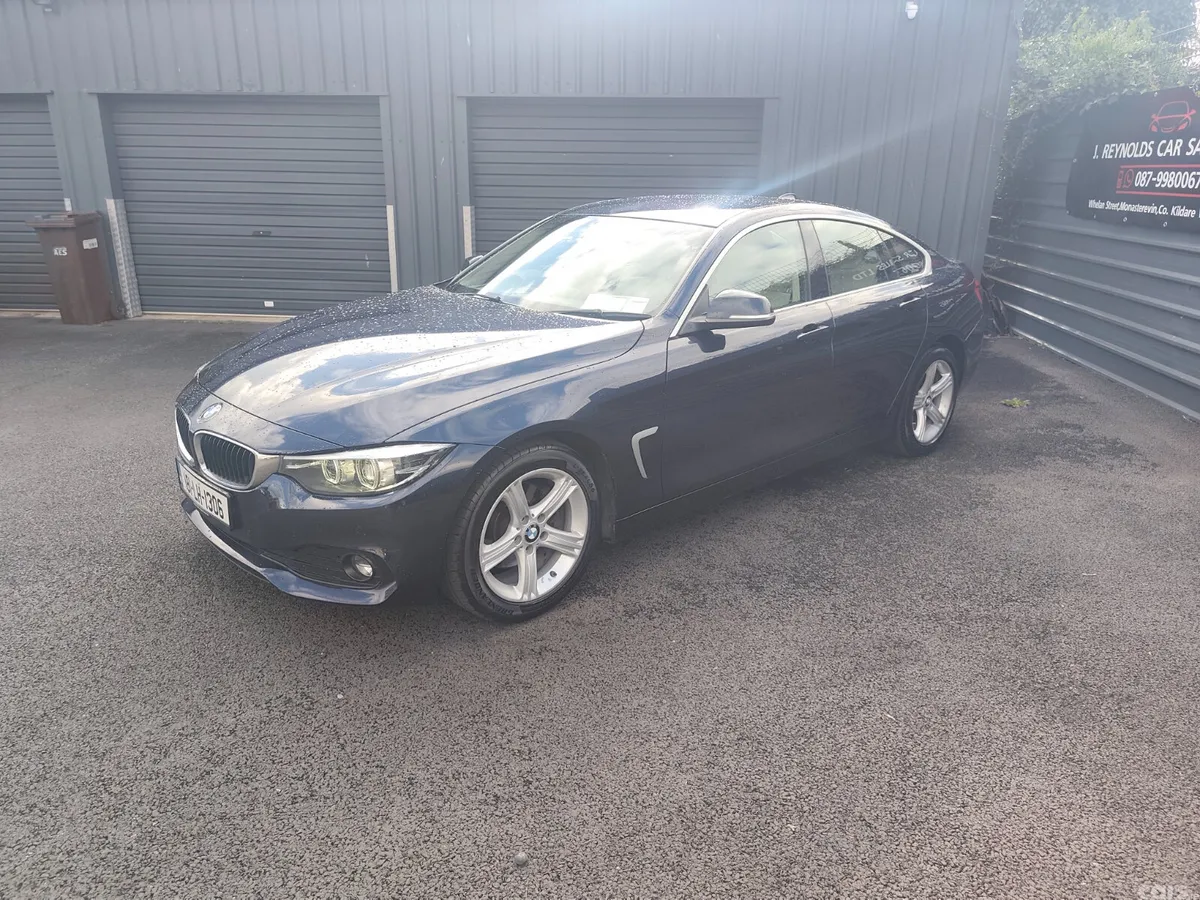 BMW 4-Series Saloon, Diesel, 2018, Blue