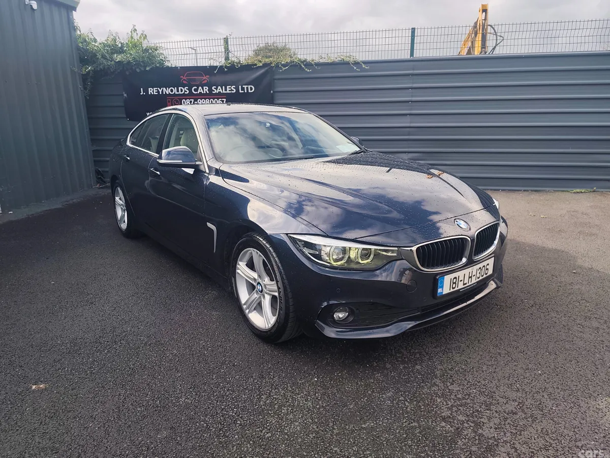 BMW 4-Series Saloon, Diesel, 2018, Blue