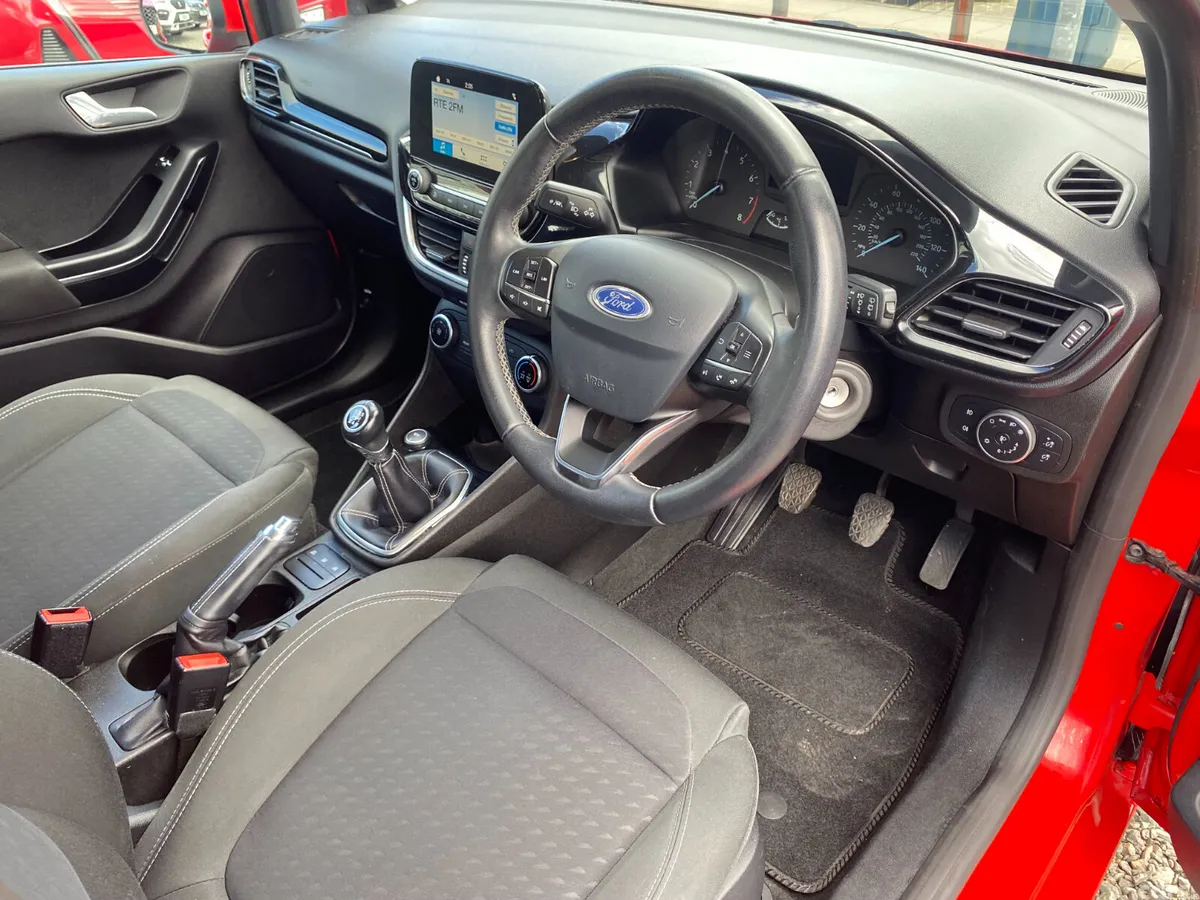 Ford Fiesta Hatchback, Petrol, 2019, Red