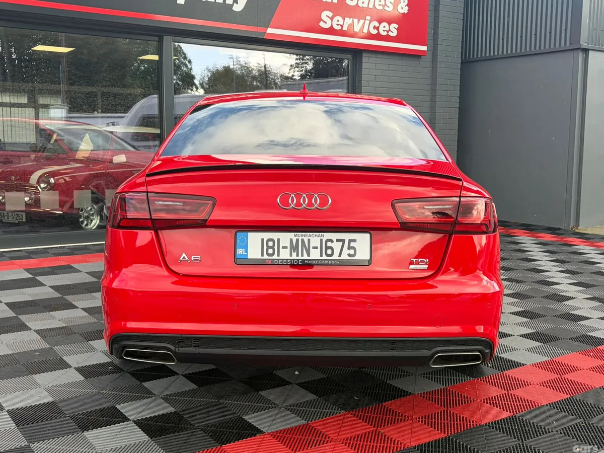 Audi A6 Saloon, Diesel, 2018, Red