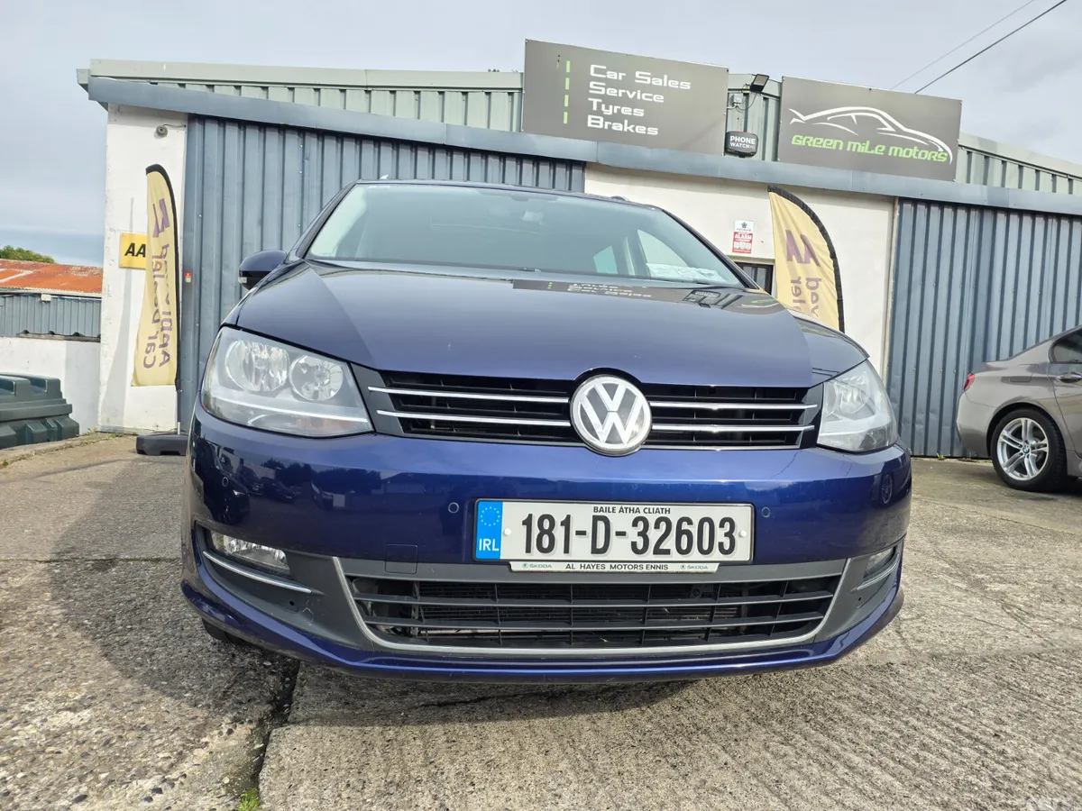 Volkswagen Sharan MPV, Diesel, 2018, Blue