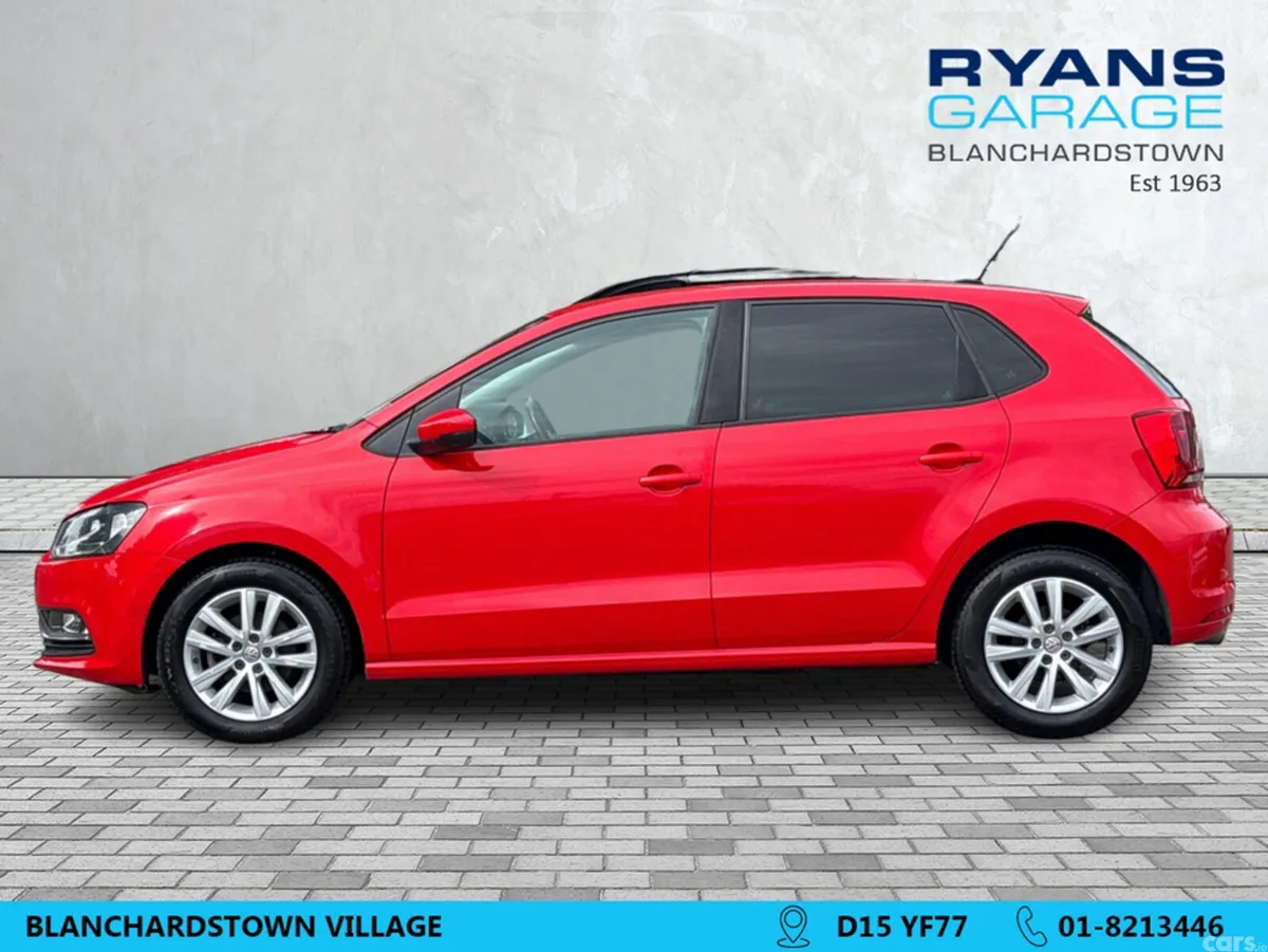 Volkswagen Polo Hatchback, Petrol, 2017, Red
