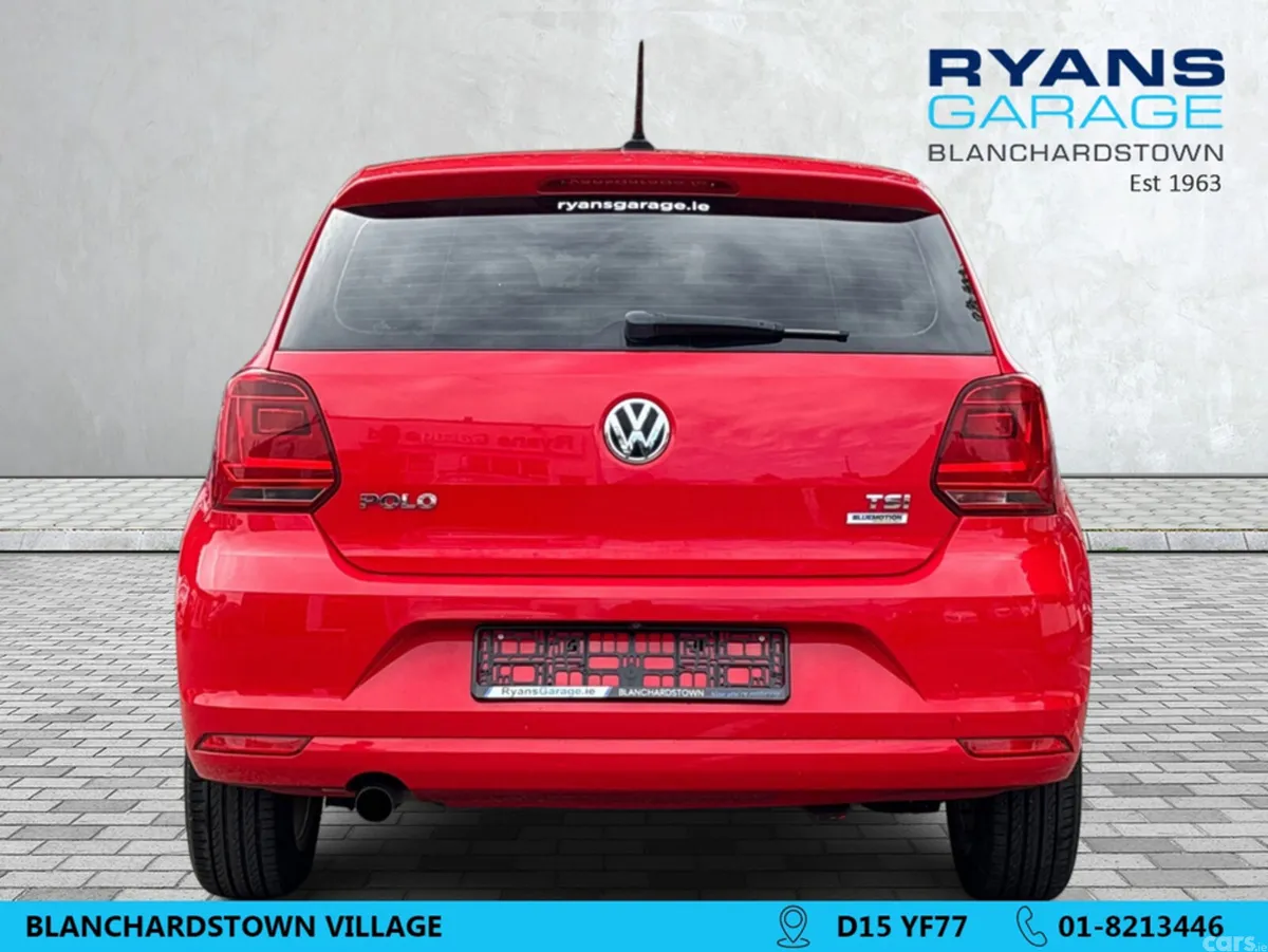 Volkswagen Polo Hatchback, Petrol, 2017, Red